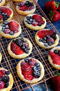Puff Pastry Cream Cheese Tarts - Lord Byron's Kitchen