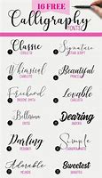 Image result for Good Calligraphy Fonts