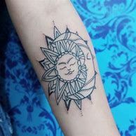 Image result for Sun Symbol Tattoo