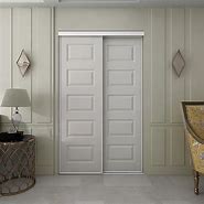 Image result for White Sliding Closet Doors