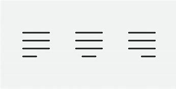 Image result for Alignment Icon