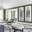 Image result for Transitional Style Living Room Green