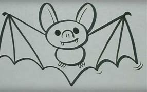 Image result for How to Draw Cute Bats