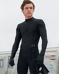 Image result for Tom Holland Spider-Man Black Suit