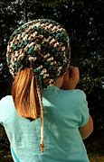 Image result for Crochet Ponytail Holder Pattern