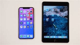 Image result for iPad Mini 5 vs iPhone X