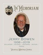 Image result for Jerry Bowen