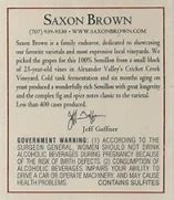 Image result for Saxon Brown Semillon Late Harvest
