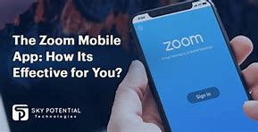 Image result for Zoom Mobile-App