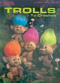 Image result for Crochet Troll Doll Pattern