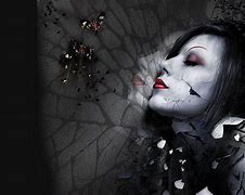 Image result for Creepy Dark Gothic Girl Wallpaper