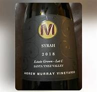Image result for Andrew Murray Syrah Great Oaks