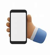 Image result for Cartoon Hand Holding an iPhone