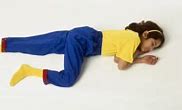 Image result for Recovery Position for Children