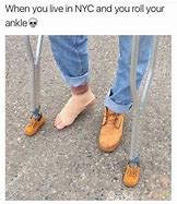 Image result for Crutches Meme