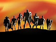 Image result for Justice League Animated Series Poster