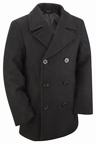 Image result for Men's Navy Wool Pea Coat
