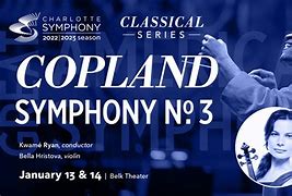 Image result for Copland Symphony No. 3