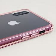 Image result for iPhone X Rose Gold with Clear Case