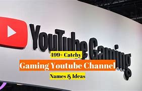 Image result for Gaming Channel Name