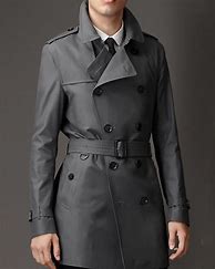 Image result for Burberry Grey Trench Coat