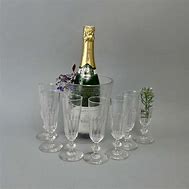 Image result for Champagne Flutes Set of 7