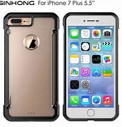 Image result for iPhone 7 Matte Black with Clear Case