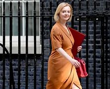 Image result for Liz Truss Sitting in a Chair