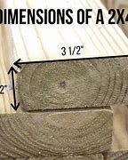 Image result for 2X4 Real Size