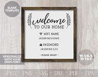 Image result for Printable Password Sign for the House