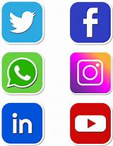 Image result for Twitter/Facebook Instagram YouTube Icons PNG