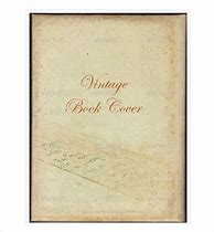 Image result for Vintage Book Cover Template