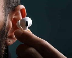 Image result for Wearing AirPods Pro