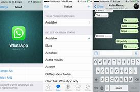 Image result for iPhone WhatsApp Interface