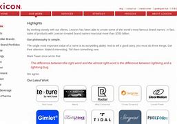 Image result for Lexicon Company