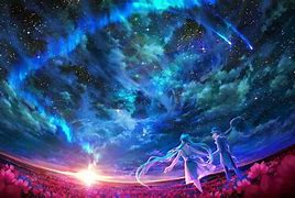Image result for Anime Sky 1920X1080 Galaxy