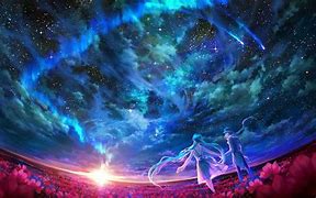 Image result for Anime Galaxy Sky Art