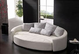 Image result for Small Round Sofa