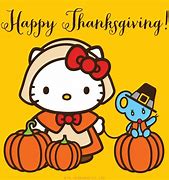 Image result for Hello Kitty Thanksgiving Thankful for You