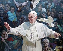 Image result for Pope Francis Painting