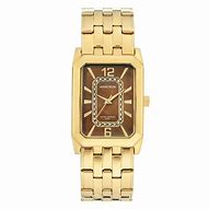 Image result for Men's Gold Watch and Bracelet Set