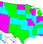 Image result for Simple Us Map with States