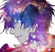 Image result for Anime Galaxy Boy Profile Picture