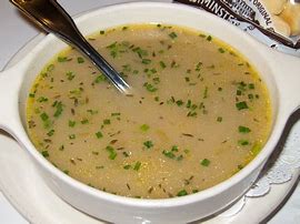 Image result for Clear Clam Chowder