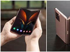 Image result for Samsung Fold Phone Rose Gold