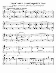 Image result for Classical Piano Sheet Music