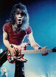 Image result for Eddie Van Halen Long Hair
