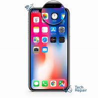 Image result for Blury Cracked iPhone Frontal Camera