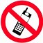 Image result for Do Not Use a Mobile Phone Cartoon
