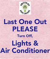 Image result for Turn Off the Air Conditioner PSA